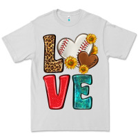 Dove Grey western love baseball Premium Tee - NancyCooperArtShop