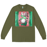 Army Green for the love of the game golf Long Sleeve Tee - Jasminsmagicworld