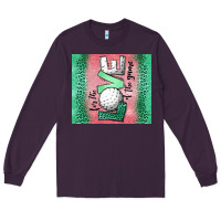 Plum for the love of the game golf Long Sleeve Tee - Jasminsmagicworld