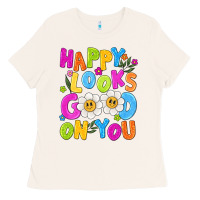 Bone happy looks good on you Ladies Tee - NancyCooperArtShop