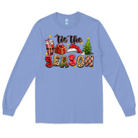 Colony Blue tis the season christmas Long Sleeve Tee - texasbilliewilder
