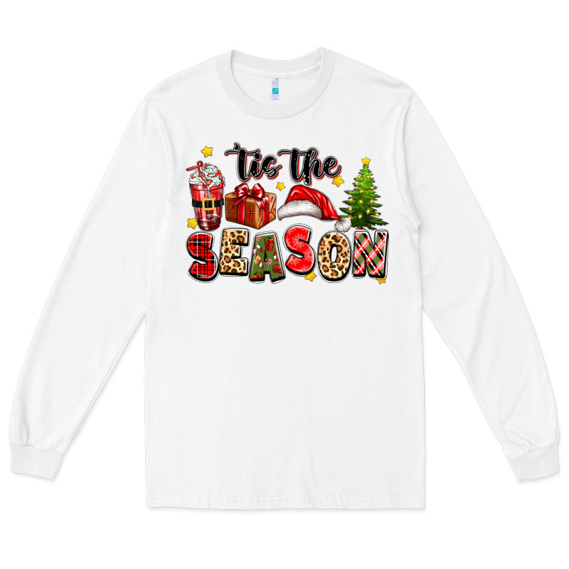 Tis The Season Christmas Long Sleeve Tee by texasbilliewilder | Teevron