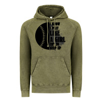 Vintage Olive I Know I Play Like A Girl Try To Keep Up Vintage Hoodie - Bettercallsaul