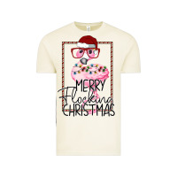Vintage Arctic Merryy Flocking Christmas Flamingo Vintage Tee - Bettercallsaul
