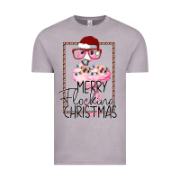 Vintage Zinc Merryy Flocking Christmas Flamingo Vintage Tee - Bettercallsaul