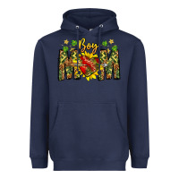 Navy boy mom Heavyweight Hoodie - CowhideDigitalArt