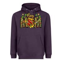 Plum boy mom Heavyweight Hoodie - CowhideDigitalArt
