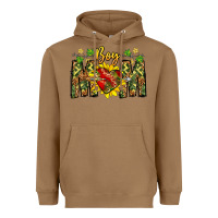 Toasted Coconut boy mom Heavyweight Hoodie - CowhideDigitalArt