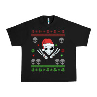 Black alien ugly christmas Urban Heavy Tee - Bettercallsaul