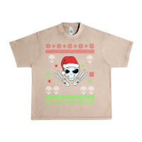 French Oak alien ugly christmas Urban Heavy Tee - Bettercallsaul
