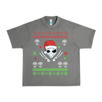 Tornado alien ugly christmas Urban Heavy Tee - Bettercallsaul