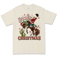 Bone howdy christmas cowboy santa Premium Tee - MaliasSmallBusiness
