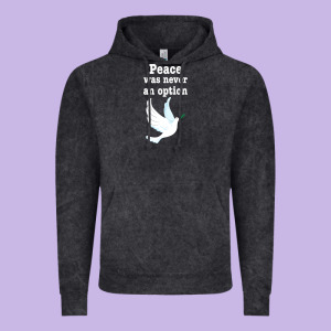 Peace Was Never An Option Vintage Hoodie Designed By Bettercallsaul