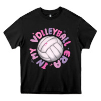 Black in my volleyball era Heavy Core Tee - MaliasSmallBusiness