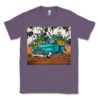 Lavender western farm truck cactus and sunflowers Classic Tee - Jasminsmagicworld