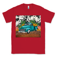 Red western farm truck cactus and sunflowers Classic Tee - Jasminsmagicworld