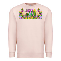 Pale Pink Just Bead Premium Sweatshirt - CowhideDigitalArt