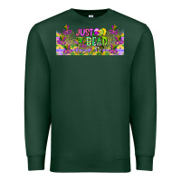 Sports Green Just Bead Premium Sweatshirt - CowhideDigitalArt