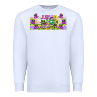 White Just Bead Premium Sweatshirt - CowhideDigitalArt