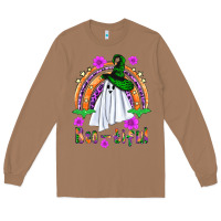 Toasted Coconut Boo-tiful ghost Long Sleeve Tee - NancyCooperArtShop