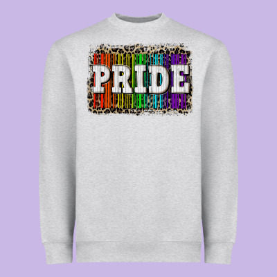Pride Barcode Heavyweight Sweatshirt Designed By Cowgirlartshop