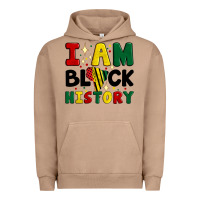 Pigment Burro i am black history Urban Hoodie - Artiststas