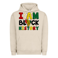 Pigment French Oak i am black history Urban Hoodie - Artiststas