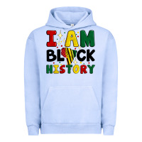 Pigment Grape Ice i am black history Urban Hoodie - Artiststas
