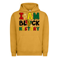 Pigment Peanut Butter i am black history Urban Hoodie - Artiststas