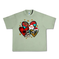 Oil Green heart  wood slice ornament Urban Heavy Tee - JahusDesignShop