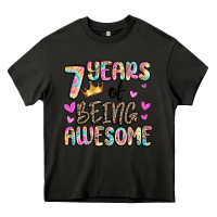 Asphalt 7 years of being awesome Heavy Core Tee - MaliasSmallBusiness