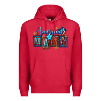 Cardinal American mama Mother's Day Premium Hoodie - FaDigitalArtStudio