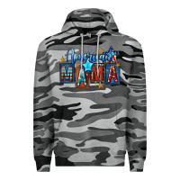 Slate Camo American mama Mother's Day Premium Hoodie - FaDigitalArtStudio