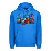 True Royal American mama Mother's Day Premium Hoodie - FaDigitalArtStudio