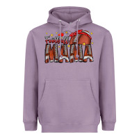 Lavender football mama Heavyweight Hoodie - CowhideDigitalArt