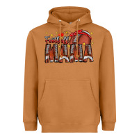 Meerkat football mama Heavyweight Hoodie - CowhideDigitalArt