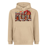 Mushroom football mama Heavyweight Hoodie - CowhideDigitalArt