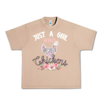 Burro Just a girl who loves chickens Urban Heavy Tee - Bettercallsaul