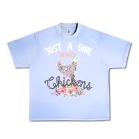 Grape Ice Just a girl who loves chickens Urban Heavy Tee - Bettercallsaul