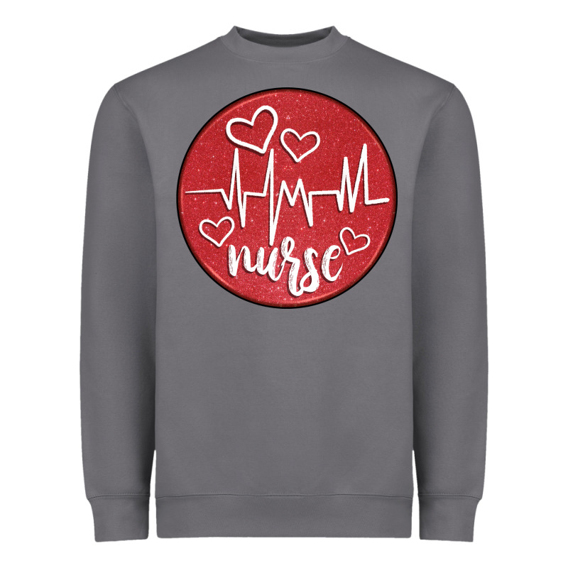 Nurse Coaster Heavyweight Sweatshirt by CowGirlArtShop | Teevron