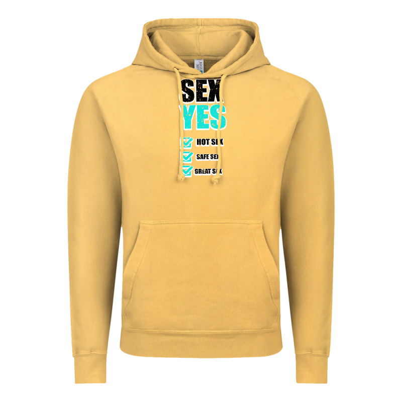 Sex Yes Hot Sex Safe Sex Great Sex Vintage Hoodie by Bettercallsaul | Teevron
