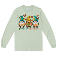 Matcha Thankful grateful blessed Long Sleeve Tee - NancyCooperArtShop