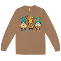Toasted Coconut Thankful grateful blessed Long Sleeve Tee - NancyCooperArtShop
