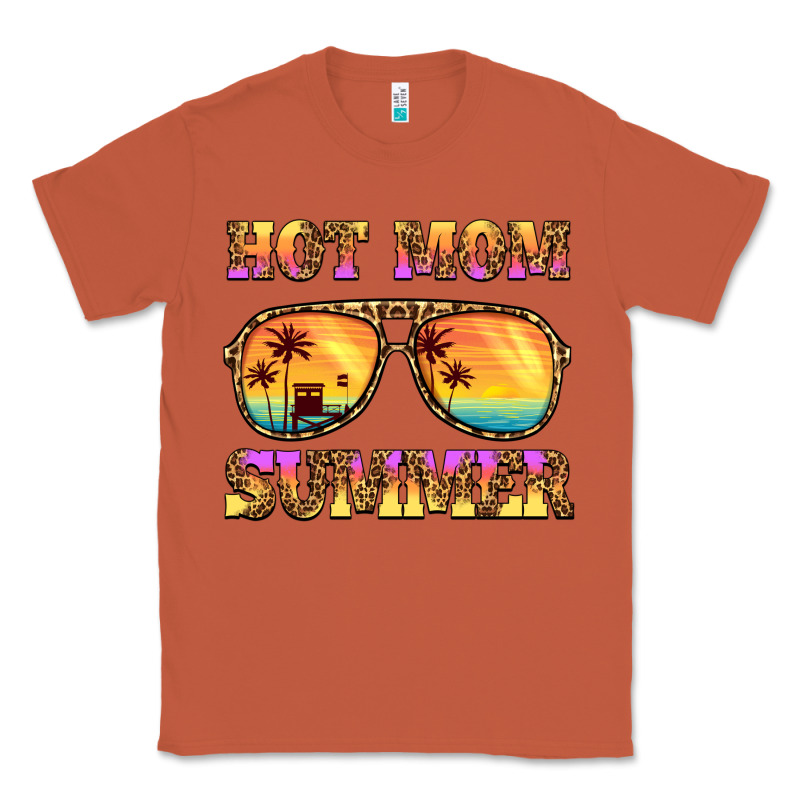 Hot Mom Summer Classic Tee by BarkalooDesign | Teevron