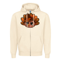 Sandshell turkey and leopard pattern and thanksgiving hat bbs Zipper Hoodie - BundleAndBundleShop