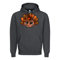 Smoke turkey and leopard pattern and thanksgiving hat bbs Zipper Hoodie - BundleAndBundleShop