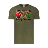 Vintage Olive Merry Christmas Paws Vintage Tee - Bettercallsaul