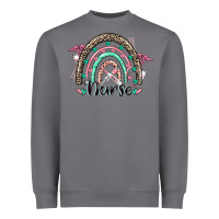 Storm nurse rainbow Heavyweight Sweatshirt - CowGirlArtShop