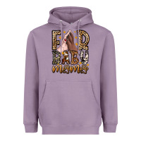Lavender Fur Baby Mama Dog Heavyweight Hoodie - CowhideDigitalArt