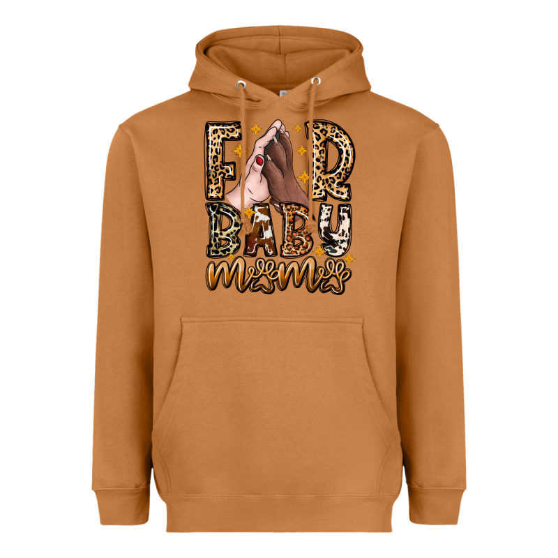 Fur Baby Mama Dog Heavyweight Hoodie by CowhideDigitalArt | Teevron